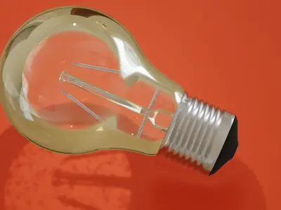 Incadascent Bulb 3D model