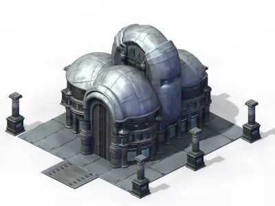 Future City - Rotunda 3D model