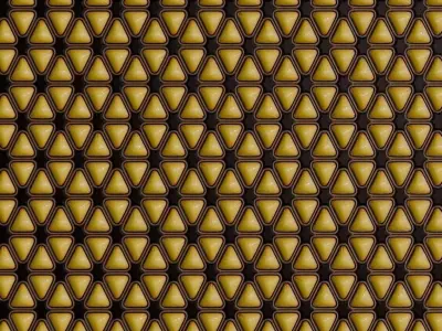 Yellow Sci-fi Wall PBR Seamless Texture