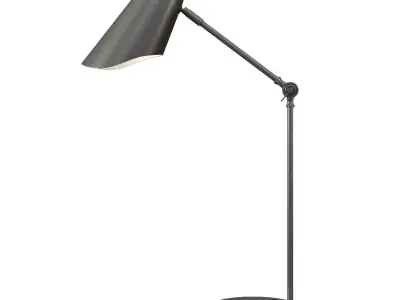 Crate and Barrel Rolph Wireless Charging Task Lamp 3D model
