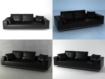 George sofa G263 3D model