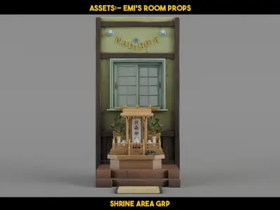 A Kyoto Room - Shrine Area