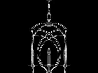 Fine Art Lamps Cienfuegos 887740 3D model