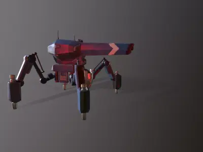 Big Mo Low-poly 3D model