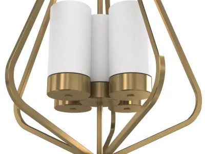 Progress lighting Elevate chandelier 3D model