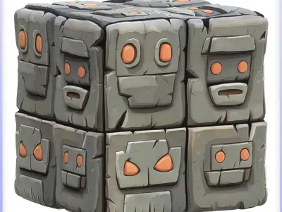  Stylized Wall Seamless Texture Texture 12