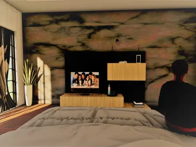 Bedroom Design 3D model