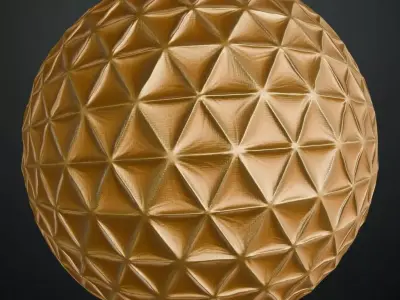 Sci-Fi Wall PBR Seamless Texture