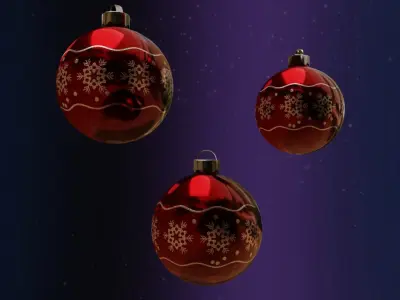 Christmas Ball Free 3D model
