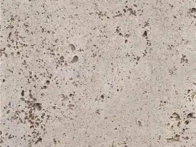 Seamless Honed Beige Travertine PBR Texture Texture