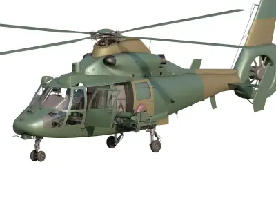 Harbin Z-9 3D model