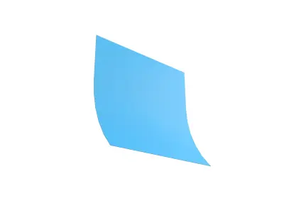 Memo Note v1 004 Low-poly 3D model