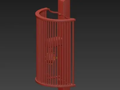 Wall Lamp Oakley 3D model