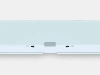 BESTA TV bench with doors 29 Low-poly 3D model