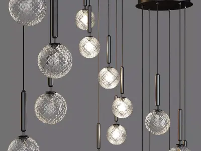 Nuura Miira 6 Optic 03060223 - Pendant Lamp 3D model