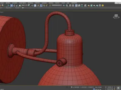 Laito Wall Sconce Low-poly 3D model