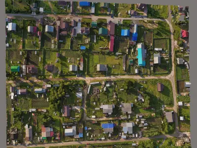 CITY AERIAL SCAN-13 3D model