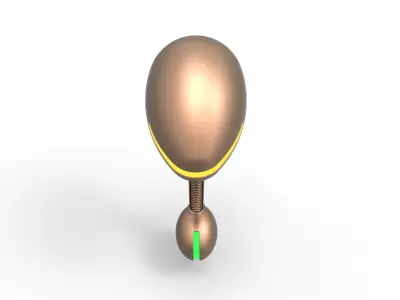 Echo Papa 607 drone from Star Trek The Next Generation 3D print model