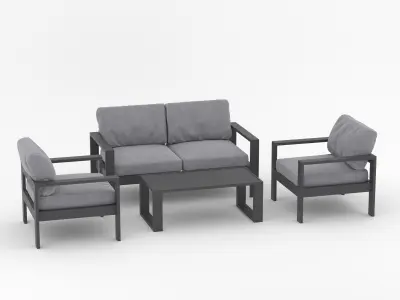Modern Style Outdoor Furniture 3D model