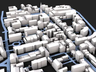 City 2 3D model purchase