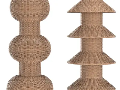 Cronos Standing Lamp 3D model