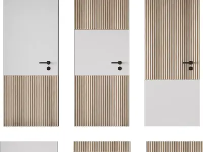 Door set 21 3D model