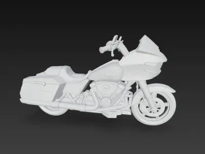 Harley Davdson Street Glide 3D print model