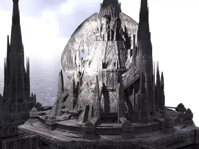 Maleficent Evil Tower systems  3D model