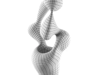 Fertility Form Light Low-poly 3D model