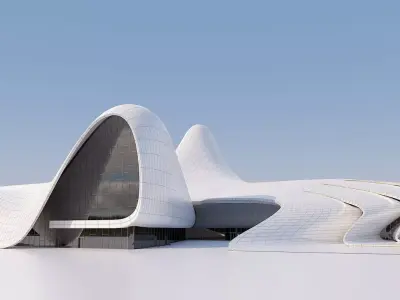 Heydar Aliyev Center 3D model