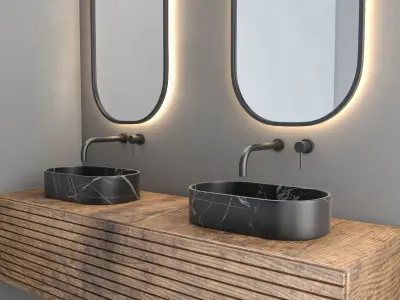 bathroom set 18 3D model
