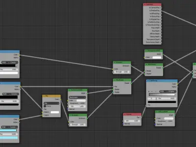 For Anime In Blender - Simple Glass Shader Free 3D model