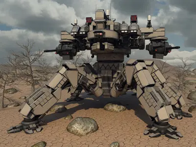 Creation kit and Mecha 3D model