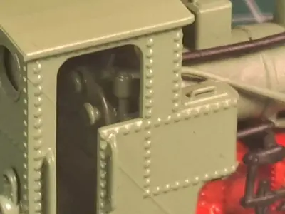 H0e scale Steam Locomotive Borsig Bn2T TG 750mm - resin 3D print model