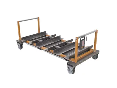 Scifi Trolly 3D model
