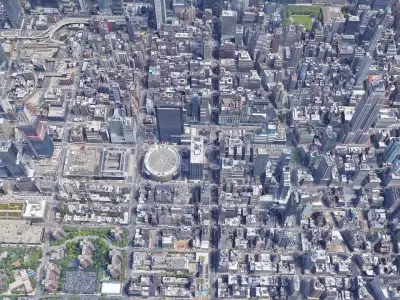 New York City Manhattan Ultra HD 3D model