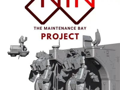The Maintenance Bay Project Season I - Big Suits Bridge 3D print model