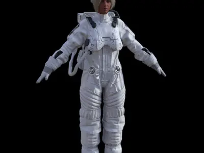 Starfield Stellar Nebula 3D model