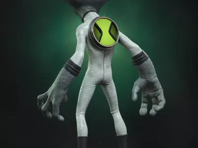 Grey Matter - Ben 10 - Extra 3D print model