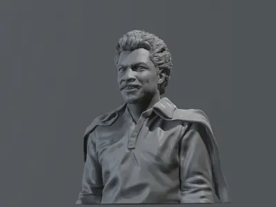 Billy Dee Williams - Lando Calrissian - Star Wars 3D print model