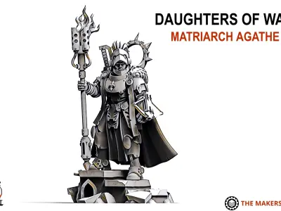 Daughters of War - Matriarch Agathe 3D print model