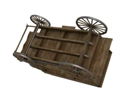 Pumpkin Carriage 3D model