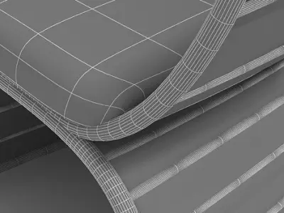 Crinoline C3P Armchair BebBitalia Free 3D model