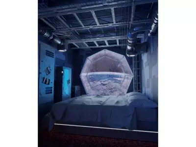 space station 3D model