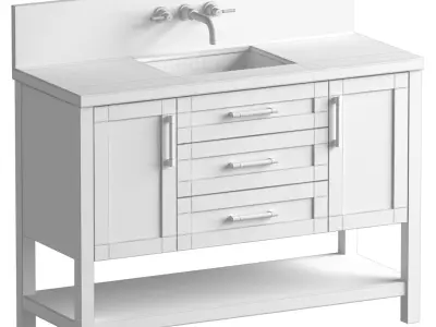 Bathroom Sink Cabinet Vanity 3D model