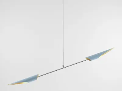 SWAN chandelier 3D model