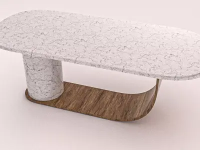 Modern Table 3D model order
