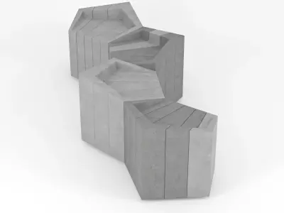 Urban Furniture 3D model order
