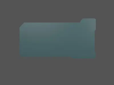 UHD High tech Graphical Interface v5 005 Low-poly 3D model