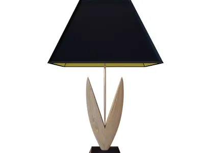 Table lamp - Night stand Lamp - Desk Lamp Low-poly 3D model